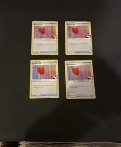 Air balloon Play! Stamp Holo 4x Pokemon Card - Image 1