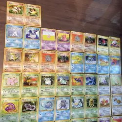 【No duplicates】 old back Pokemon cards, 50-card set - Image 2