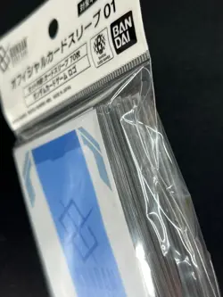 Gundam Card Logo Gundam Card Game Official Japanese 70 Sleeves GA5 - Image 4