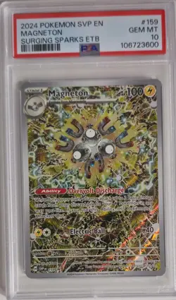 💥PSA 10 MAGNETON SVP159 159 SV BLACK STAR PROMO POKEMON CARD TCG - Image 1