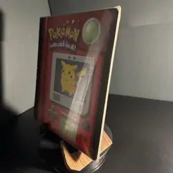 Vintage 1998 Pokemon TCG Card Binder Pokedex Pikachu Rare HTF Nintendo Official - Image 4