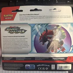 Pokemon Scarlet & Violet: Journey Together 3-Pack Booster Blister - Yanmega - Image 2