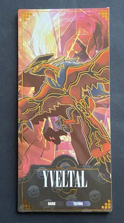 NON TCG Pokemon Elf Eif Origin Collection 3.0 Yveltal Ticket Stub Long Card - Image 4