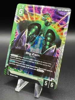 Big Zam (GD01-027) (NM) - Gundam Card Game - Newtype Rising (ENG) - Image 3