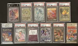 PSA 10, BGS Black Label 10 & Vintage Pack Pokemon Card Lot *Modern 10’s* - Image 1