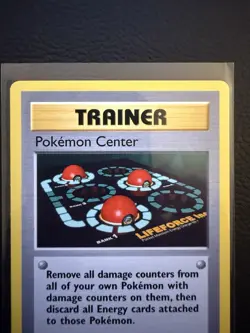 Pokemon Center Trainer 85/102 - NM - 1st Edition Base Set Card - Image 3