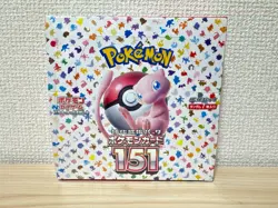 New Pokemon Card Scarlet & Violet Pokemon Card 151 Booster Box sv2a Japanese - Image 1