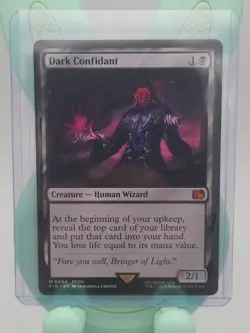 MTG Final Fantasy Dark Confidant Card M-0094-NM Condition - Image 1