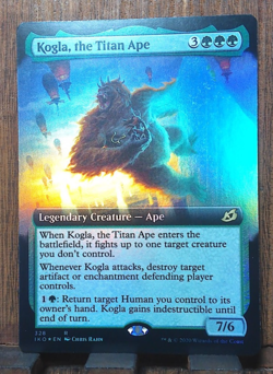 MTG🌳 Kogla, the Titan Ape (FOIL Extended Art) Ikoria: Lair of Behemoths ❤💕 - Image 1