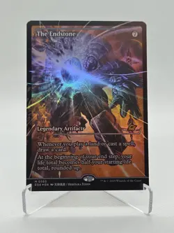 MTG Edge Of Eternities The End Stone Showcase (Foil) - Image 1