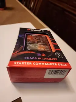 Starter Commander Deck - Chaos Incarnate MTG Brand New Sealed - Image 2