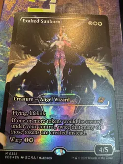 MTG Edge Of Eternities Exalted Sunborn Showcase (Foil) - Image 1