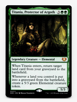 Titania, Protector of Argoth [Commander: Edge of Eternities] MTG *Ships Now* 🌳 - Image 1
