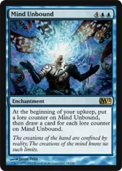 Mind Unbound - Light Play MTG Magic 2012 Core Set - Image 1