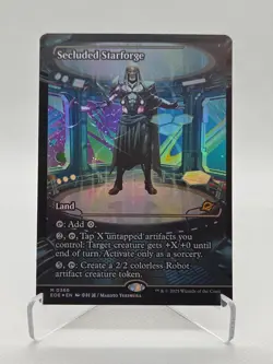 MTG Edge Of Eternities Secluded Starforge Showcase (Foil) - Image 1