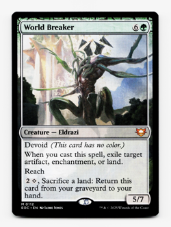 World Breaker [Commander: Edge of Eternities] MTG Magic NM/M *Ships Now* 🌳 - Image 1