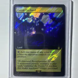 MTG Exotic Orchard Land Rare Foil WHO 1084 Near Mint - Image 1