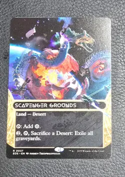 MTG - Scavenger Grounds 0037 (Borderless) - Edge of Eternities NM/M Condition - Image 1