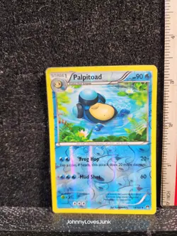 1x Palpitoad Reverse foil POKEMON XY BREAKpoint 34/122 TCG - Image 1