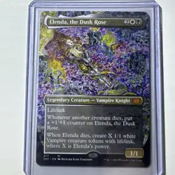 MTG Elenda The Dusk Rose Mythic Rare Borderless 2X2 377 Near Mint - Image 1