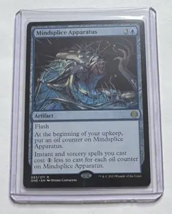 Mindsplice Apparatus 063/271 Phyrexia: All Will Be One Rare Artifact MTG NM/M - Image 1