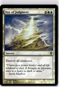 Day Of Judgement LP* FOIL PROMO Zendikar ENGLISH *9/249 mtg -UnltdCards - Image 1