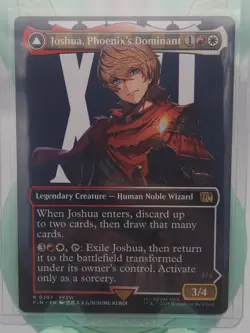MTG Final Fantasy Borderless Rare Joshua, Phoenix's Dominant #0397 FFXVI - Image 1