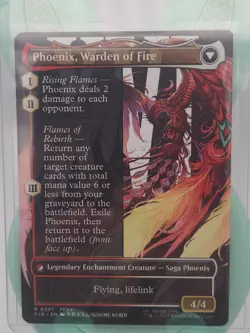 MTG Final Fantasy Borderless Rare Joshua, Phoenix's Dominant #0397 FFXVI - Image 2
