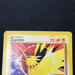 Zapdos Pokemon Wizards of the Coast Exclusive Black Star Promo #23 1999 LP - Image 3