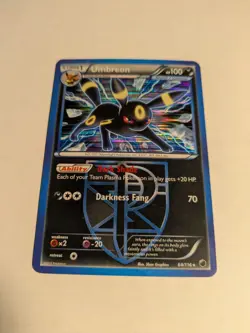 🔵 Pokemon TCG Plasma Freeze UMBREON Team Plasma 64/116 Holo Heavy Wear* Damage - Image 1