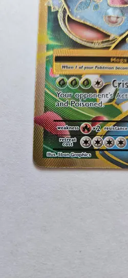 M Venusaur EX - Full Art Ultra Rare 100/108 Pokemon XY Evolutions - NM - Image 4