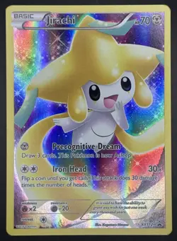 Pokemon TCG Jirachi Black Star Promo Holo Rare XY112 LP+ - Image 1