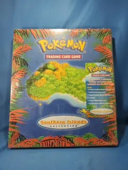 2001 WOTC Pokemon Southern Islands Binder Collection Set - Factory Sealed - Image 1