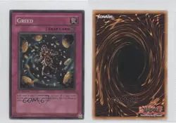 Greed 1st Ed. YuGiOh Soul of the Duelist #SOD-EN055 2004 ic4 - Image 3