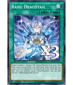 3x Raihu Dracotail JUSH-EN009 Super Rare NM 1st Ed YUGIOH - Image 1