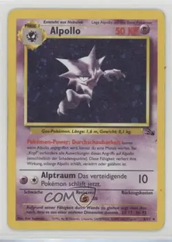 Haunter Holo German Pokemon Fossil #6 1999 15fy - Image 1