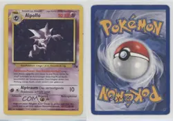 Haunter Holo German Pokemon Fossil #6 1999 15fy - Image 3