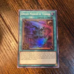 1st ed Dream Mirror of Terror super rare RIRA-EN090 Yugioh - Image 1
