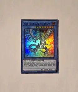 Yugioh Blue-Eyes Chaos MAX Dragon LDS2-EN016 Ultra Rare 1st Edition (Blue) NM - Image 1