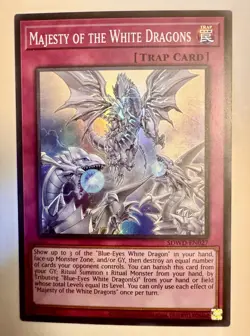 Majesty of the White Dragons #SDWD-EN027 Yugioh Near Mint Unlimited - Image 1