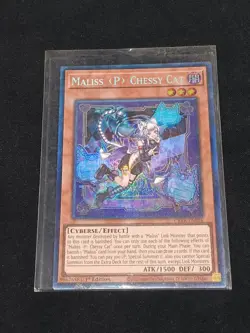 Yugioh Crossover Breakers Maliss P Chessy Cat Collector's Rare CRBR-EN016 - Image 5