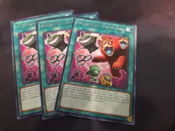 Yugioh! 3x Obedience Schooled JUSH-EN029 Rare 1st Ed NM In Hand - Image 1