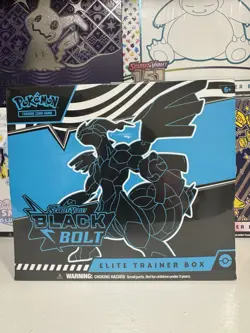 Pokemon TCG Scarlet & Violet Black Bolt Elite Trainer Box ETB - Ships Now - Image 1