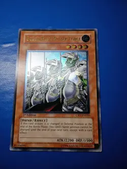 MP 1st Ed Goblin Elite Attack Force CRV-EN020 Ultimate rare Yugioh! - Image 1