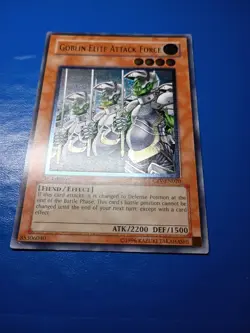 MP 1st Ed Goblin Elite Attack Force CRV-EN020 Ultimate rare Yugioh! - Image 3