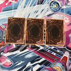 Yugioh! 3x Cupsy Yummy Way JUSH-EN019 Rare 1st Ed NM In Hand - Image 2