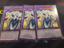 Yugioh! 3x Dracotail Gulamel JUSH-EN007 Rare 1st Ed NM In Hand - Image 1