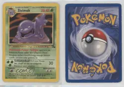 Muk German Pokemon Fossil #28 1999 15fy - Image 3