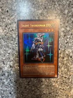 yugioh cards 1996 first edition rare silent swordsman lv3 - Image 3