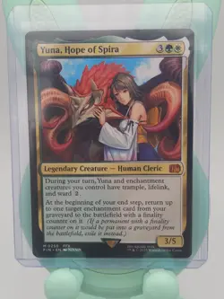 Yuna, Hope of Spira 0250 Magic the Gathering Card, Non-Foil, Near Mint Condition - Image 1